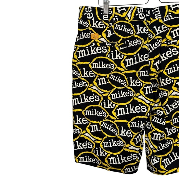 LOUDMOUTH Mikes Hard Lemonade Chino Shorts Size 36 - Picture 5 of 9